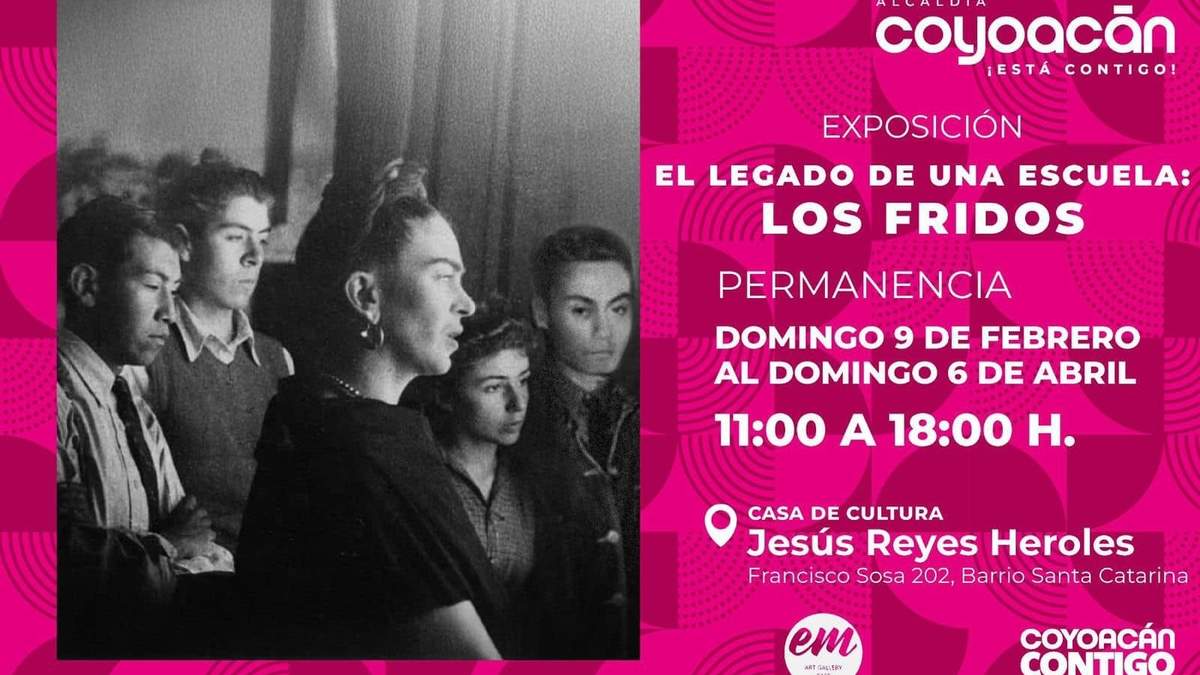 Invitación a la exposición "Los Fridos"