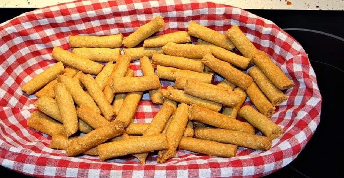 Palitos de garbanzos. Fuente: (X)