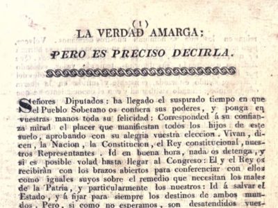 La libertad de imprenta en el proceso independentista