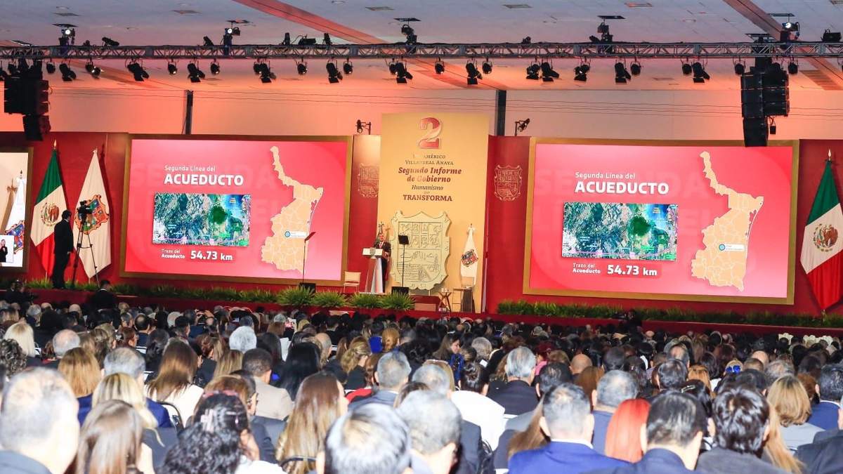 Rinde Américo su Segundo Informe de Gobierno