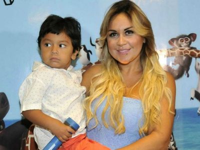 Directo al corazón: a través de Dieguito Fernando, Verónica Ojeda le habló a Maradona