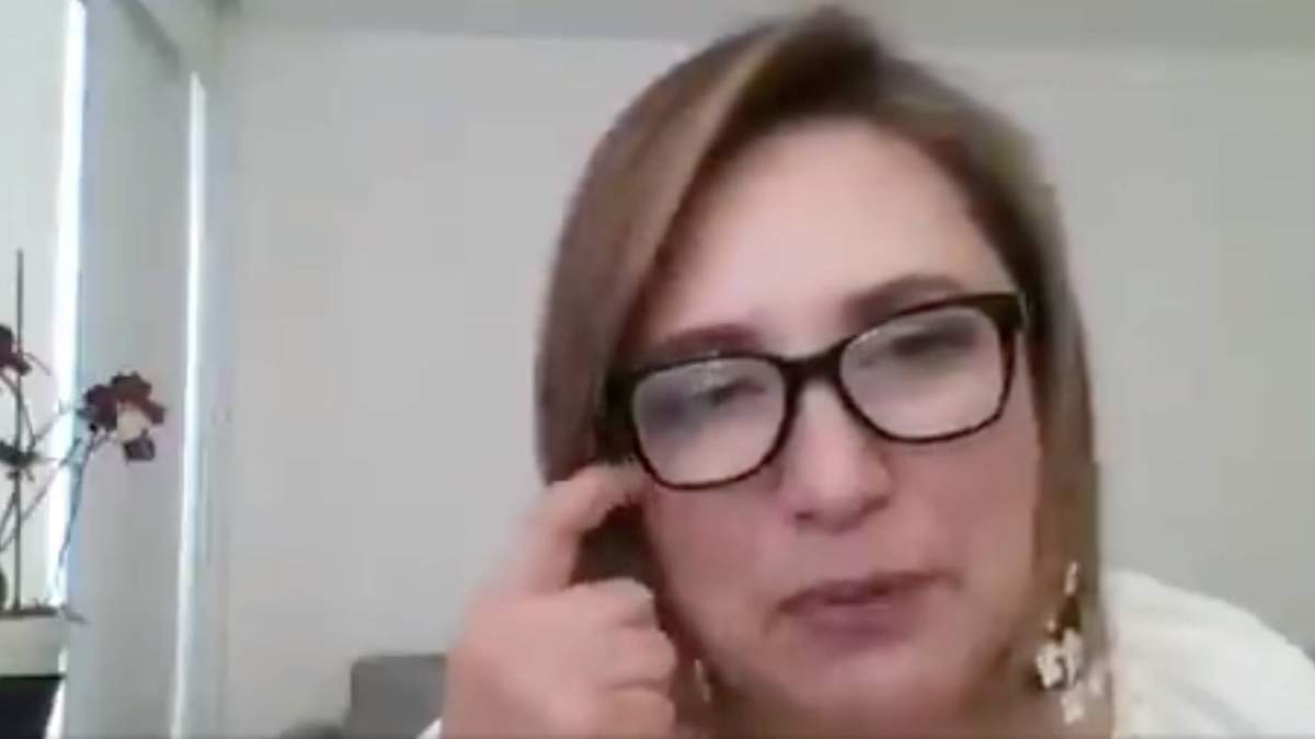 La senadora panista