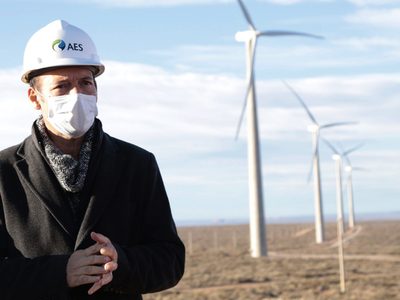 Gutiérrez: "Vientos Neuquinos genera trabajo y un tercio de la energía que consumimos"