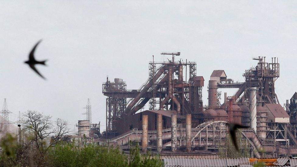 La planta de Azovstal