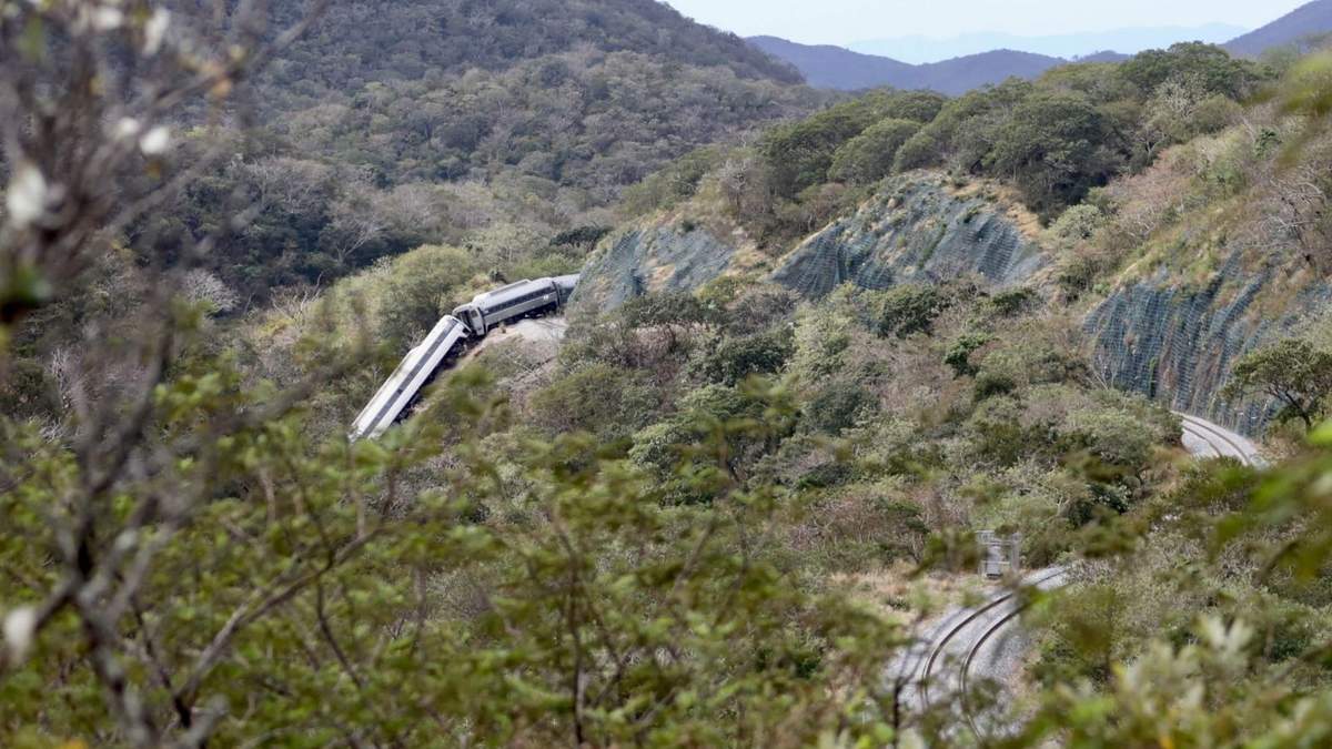 La zona del accidente
