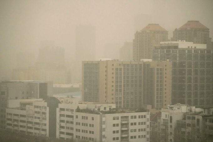 Contaminación en la capital china