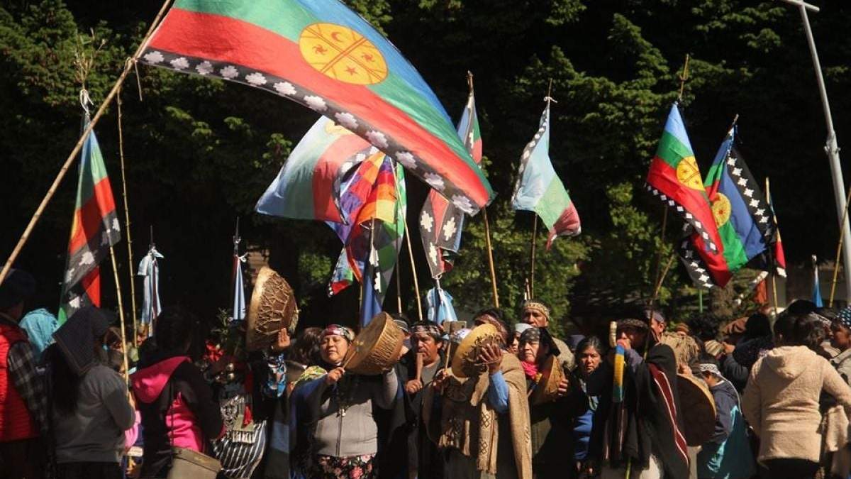 Pueblo mapuche. Fuente: (Twitter)