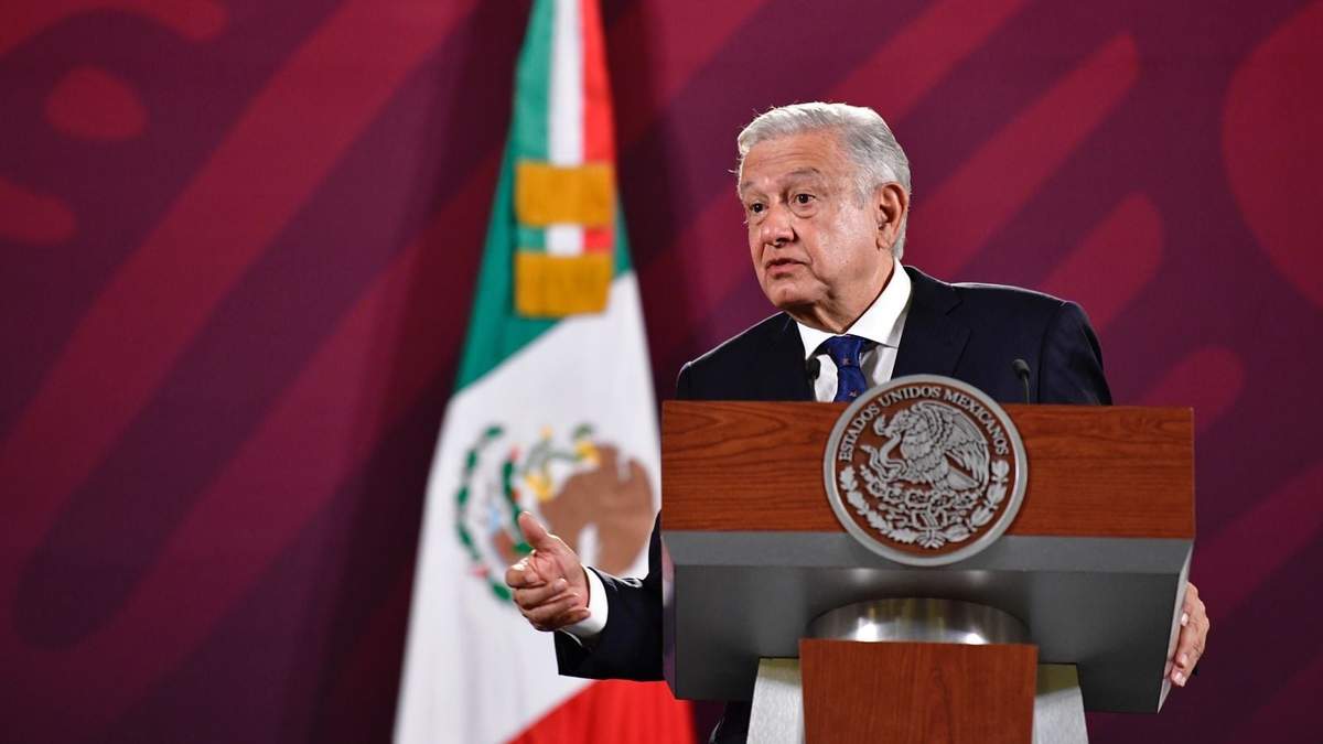 El mandatario en Palacio Nacional
