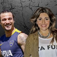 Daniel Osvaldo ya se olvidó de Gianinna Maradona y se lo vio muy cerca de otra mujer