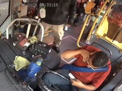 Chofer es golpeado con un termo por pasajero y queda en coma: Lo que se sabe