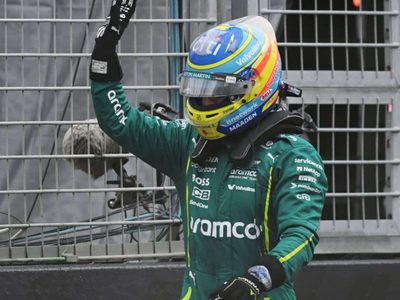 Fernando Alonso no lo puede creer: el insólito error que cometió Aston Martin en el GP de China