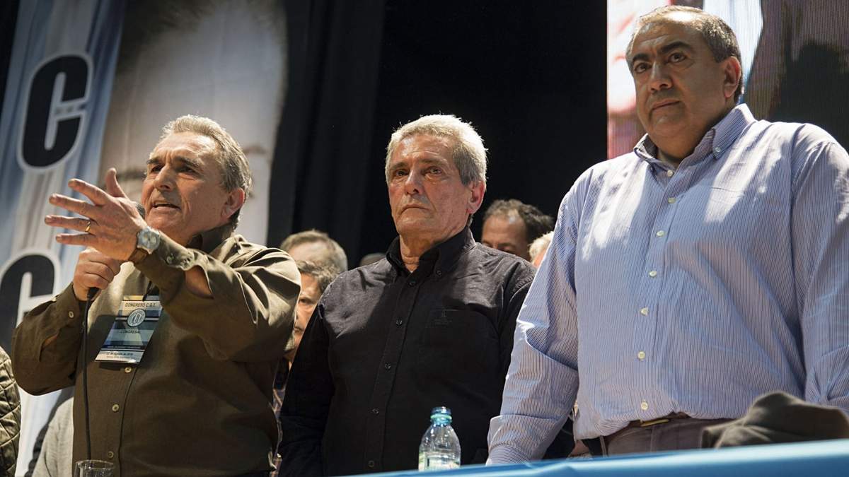 Juan Carlos Schmid, Héctor Daer y Carlos Acuña. Fuente: (Instagram)