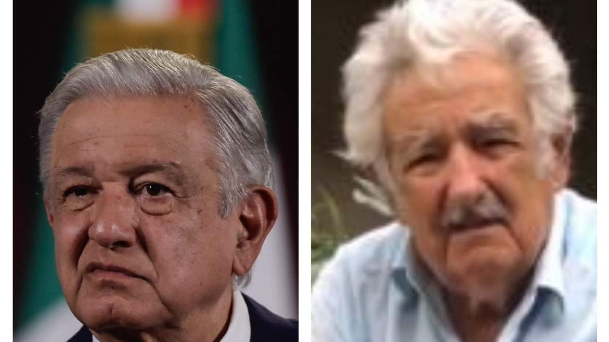 AMLO y José Mujica, expresidente de Uruguay