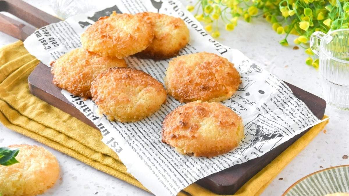 Galletitas de coco. Fuente: (Instagram)