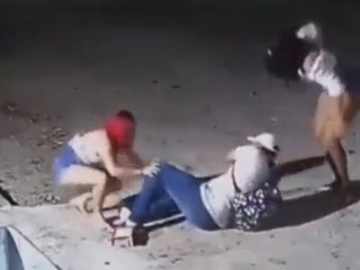 Se hace viral un video que muestra a mujeres fingir estar tomadas para robar a un sujeto