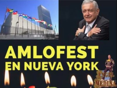 Organizan un AMLOFest por visita de López Obrador a Nueva York