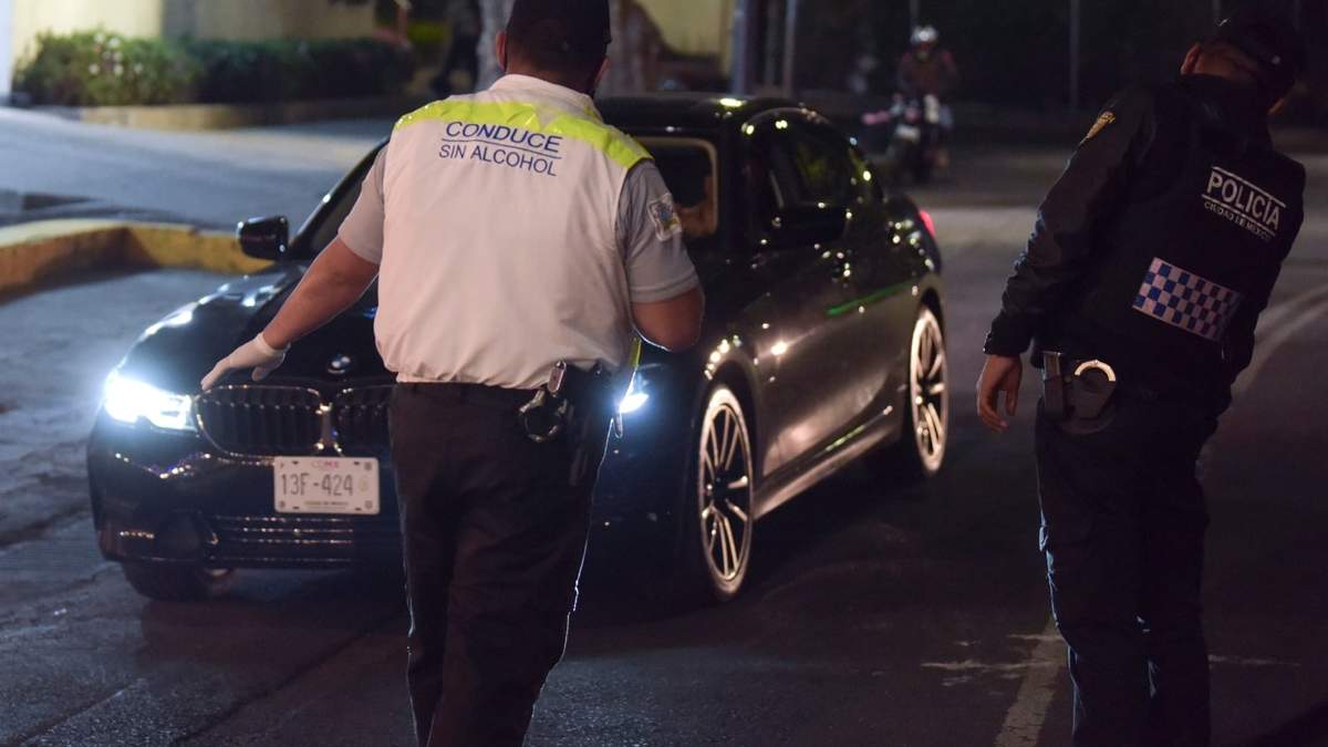 Un operativo de la policía de la CDMX
