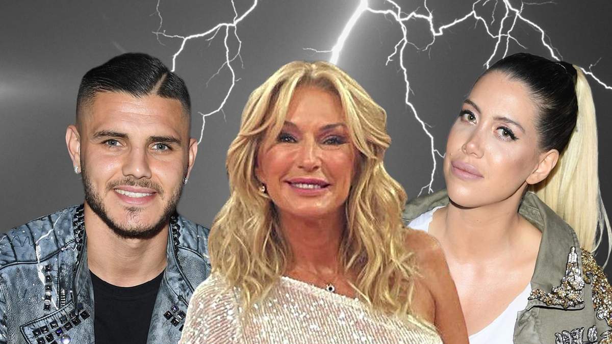 Mauro Icardi, Yanina Latorre y Wanda Nara. Fuente: (Minuto Neuquén)