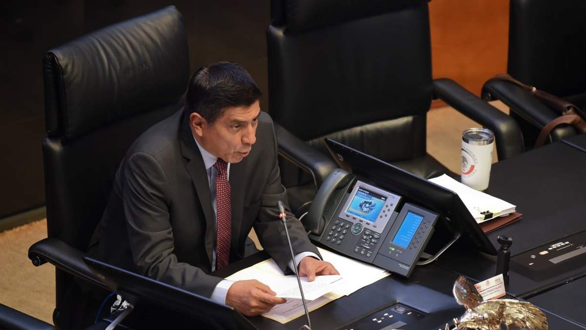 El senador de Morena, Salomón Jara