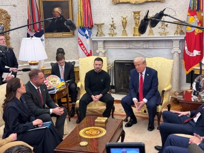 Trump ve "posible" una reunión con Zelenski durante el funeral del Papa Francisco