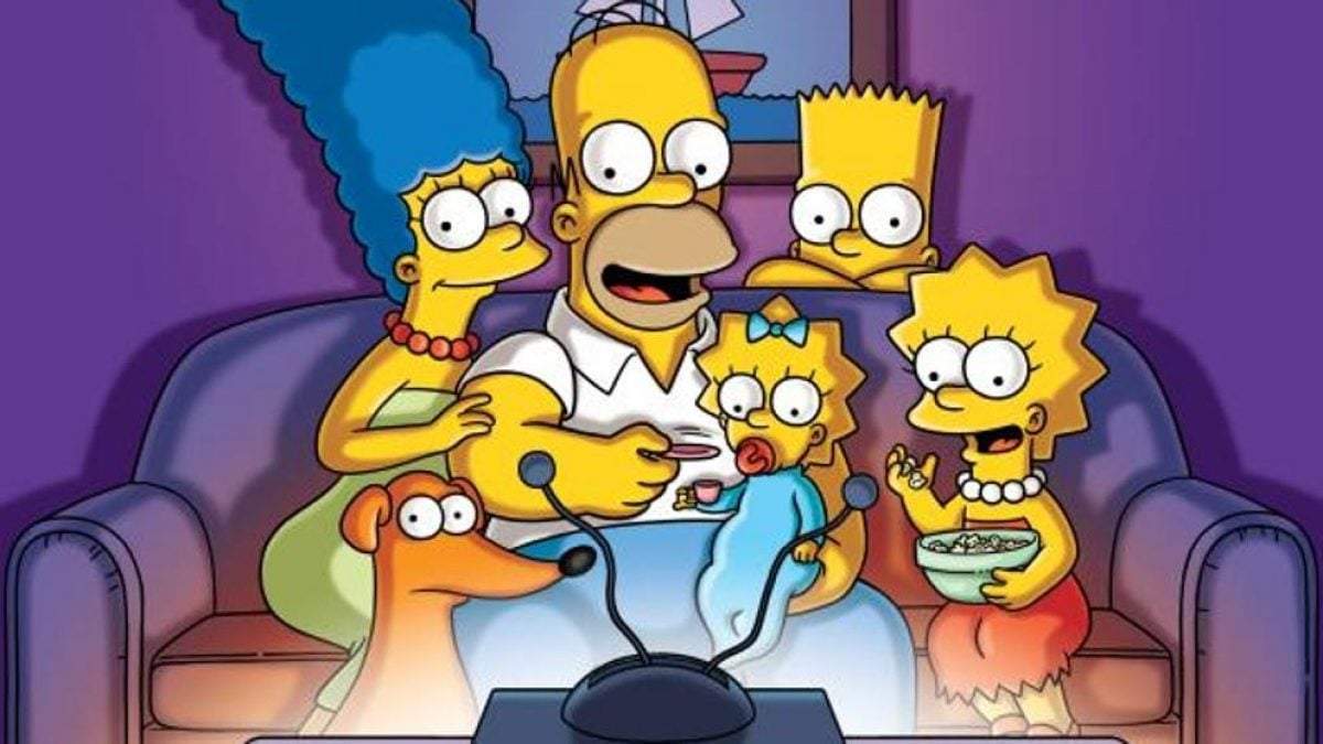Los Simpson. Fuente: (Instagram)