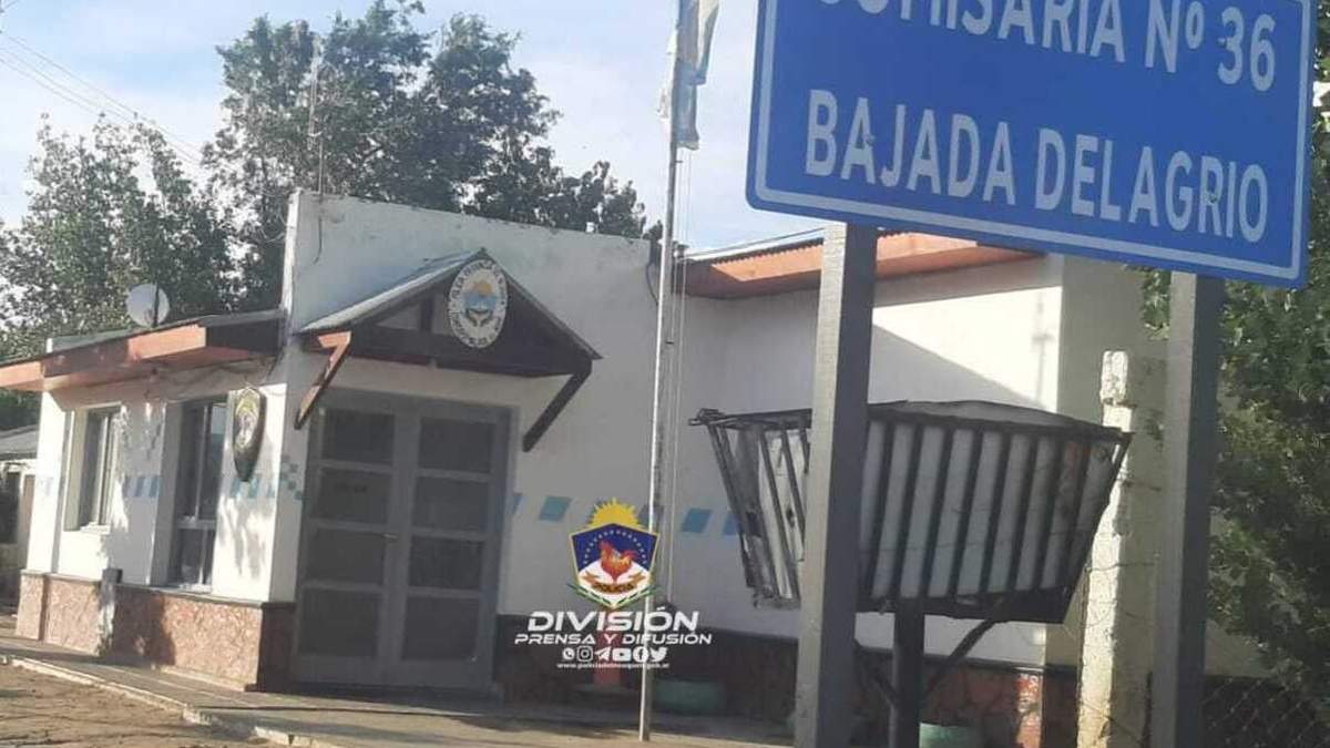Comisaría 36° de Bajada del Agrio. Fuente: (Facebook)