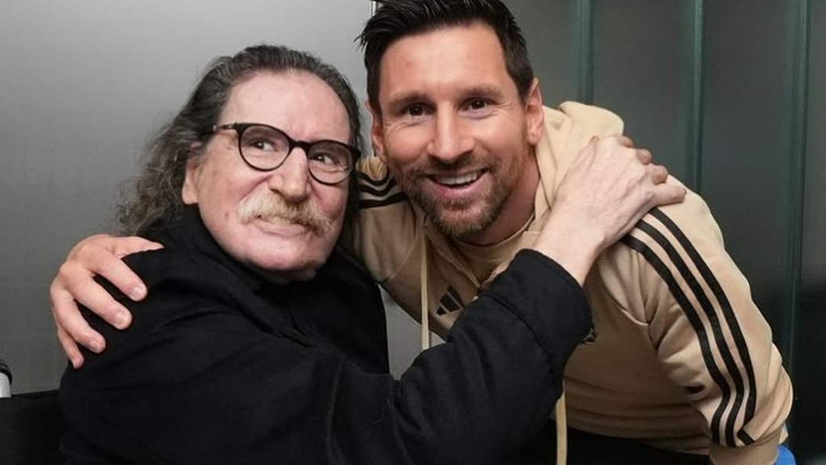 Charly García y Lionel Messi