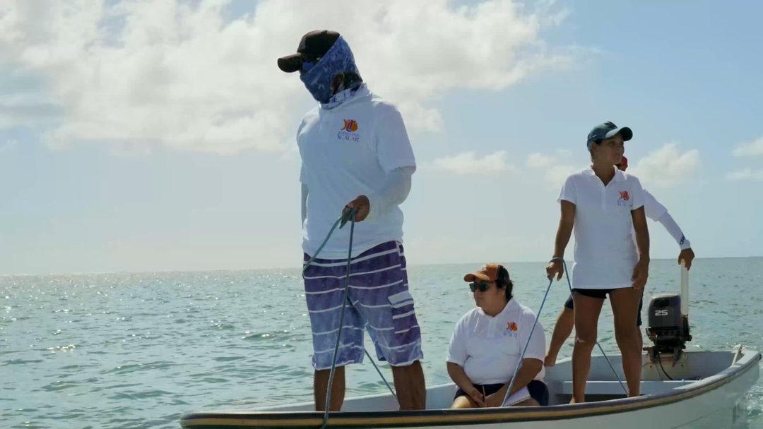 Los jóvenes de Xcalay, Yucatán. Foto Calouma Films