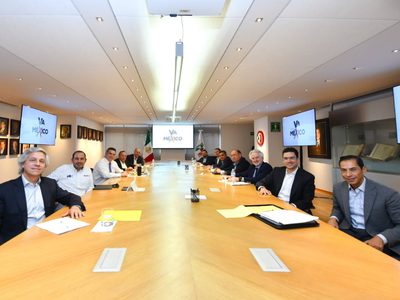 Va por México “está firme": Claudio X González, Gustavo de Hoyos, PAN, PRI y PRD refrendan alianza