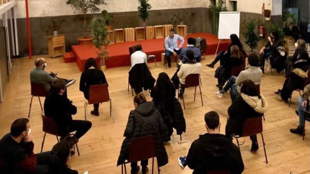 Leopoldo López en Madrid previo a su viaje a Colombia