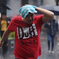 Lluvias muy fuertes con puntuales intensas azotarán el martes a los siguientes estados