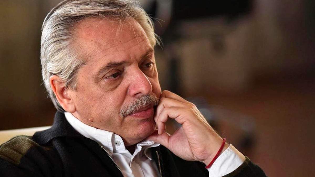 Alberto Fernández, presidente de la Nación. Fuente: (Twitter)