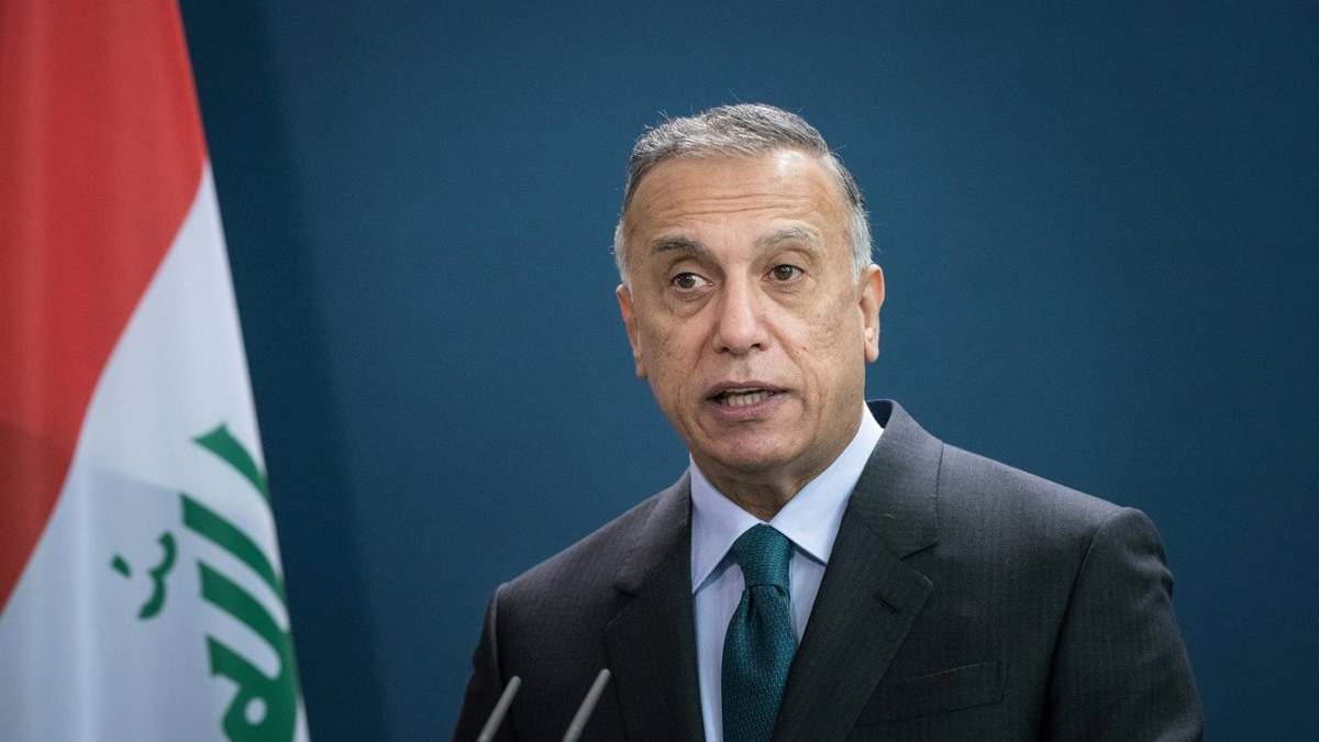 El primer ministro de Irak, Mosfatá al Kazemi