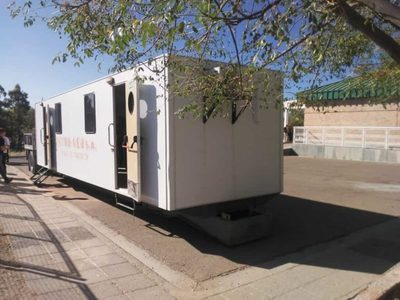 Reclamo en el Hospital de Cutral Co: Hemoterapia funciona en un tráiler con severas limitaciones