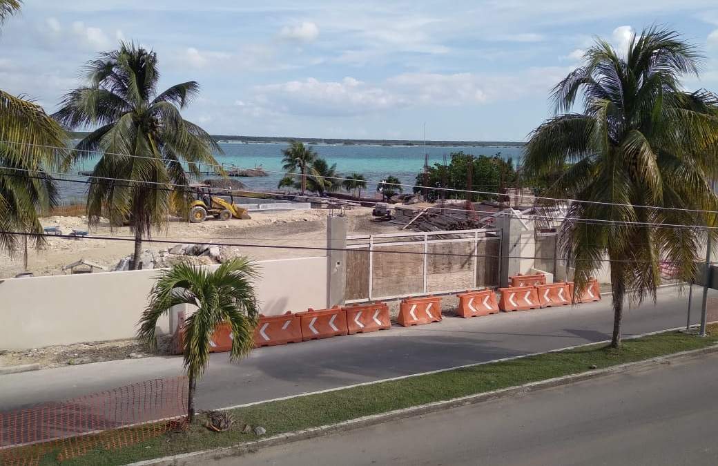 Sedena reanuda construcción de casa de descanso en Bacalar