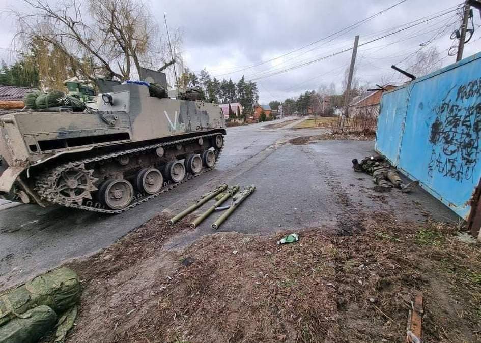 Zona de guerra en Ucrania