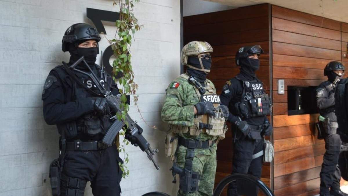 En al menos cinco operativos en la CDMX se ha decomisado una tonelada de cocaína