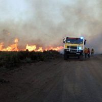 Tres mil hectáreas arrasadas: el incendio no da tregua en Loncopué