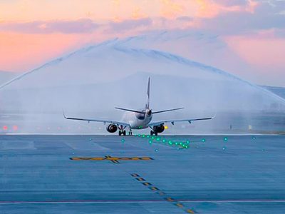 AIFA: Aeroméxico y Volaris registran vuelos inaugurales de despegue y aterrizaje (Videos)