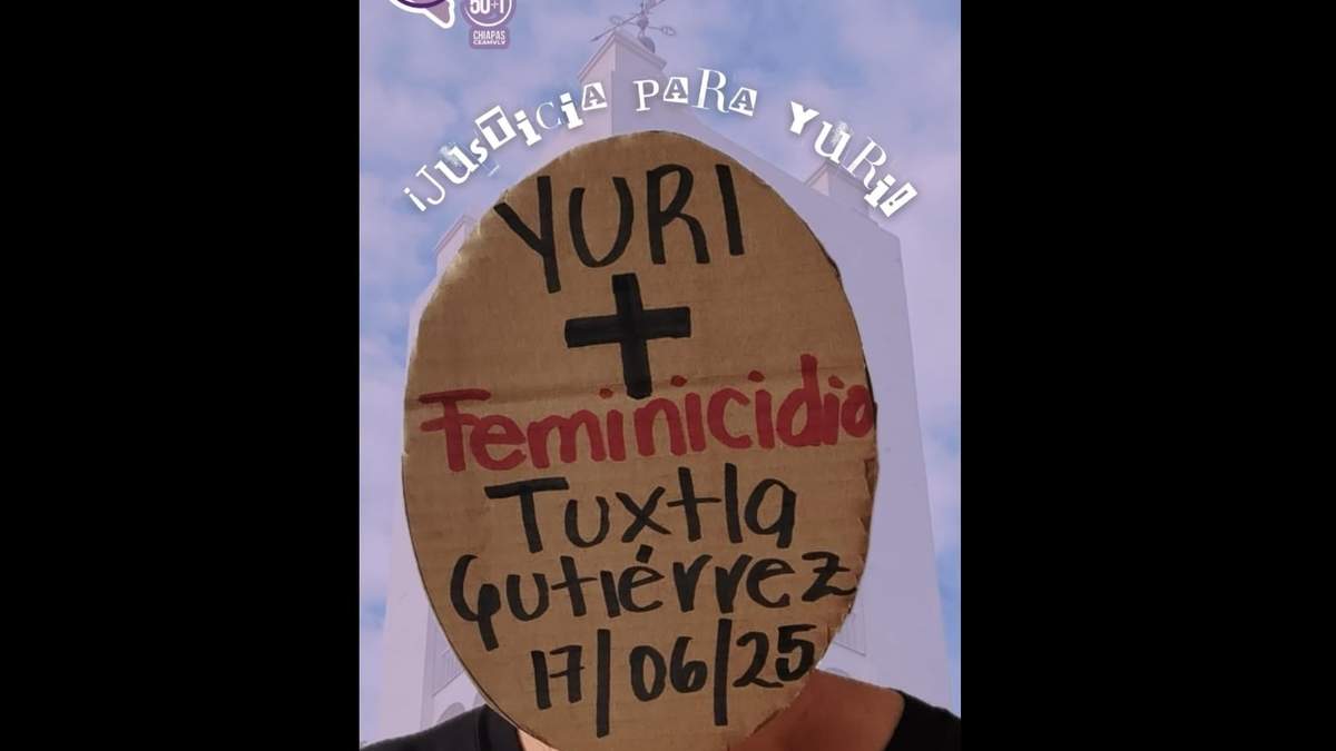Protesta por el feminicidio de Yuri