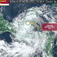Sara entra a México como depresión tropical: estas son las entidades afectadas