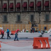 Este sábado se entrega la plancha del Zócalo remodelada