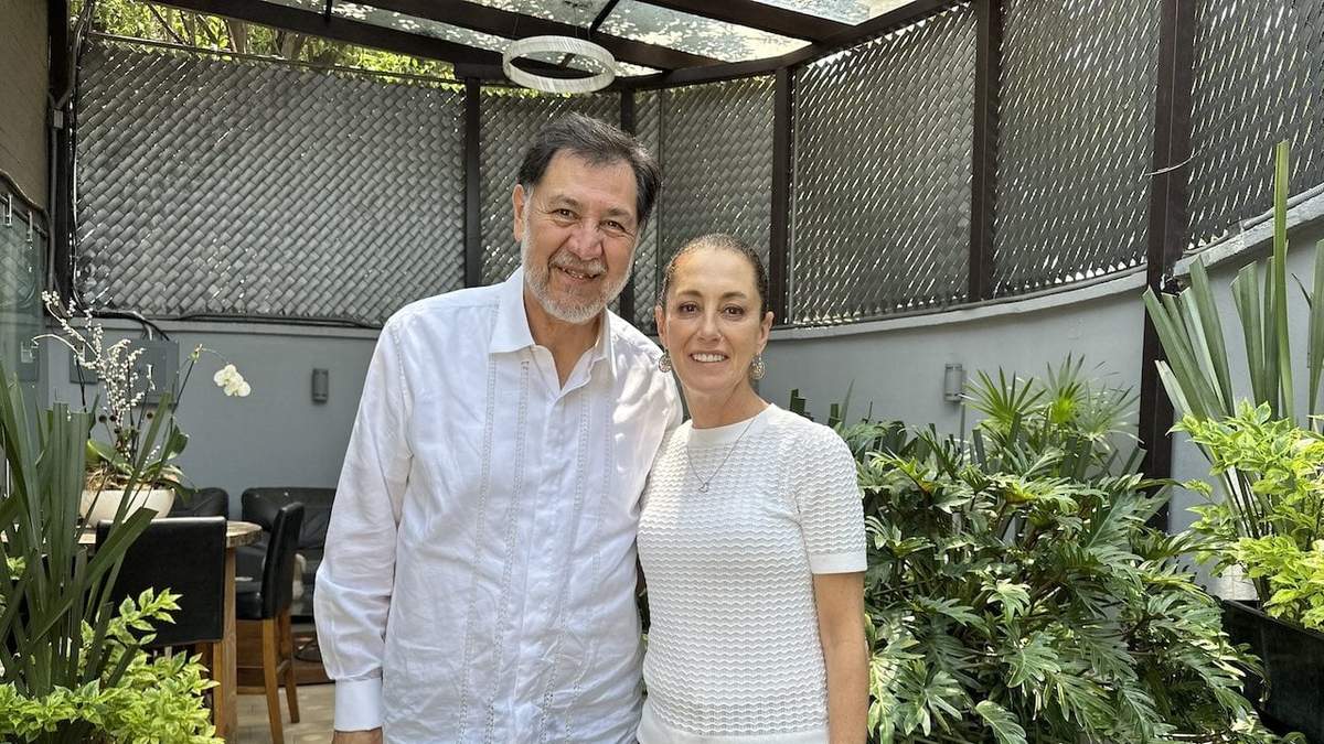 Claudia Sheinbaum Pardo y Gerardo Fernández Noroña