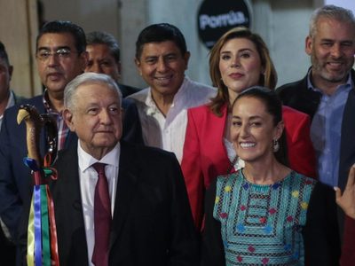 “Claudia no es corrupta y le tiene amor al pueblo”: AMLO sobre la aspirante presidencial