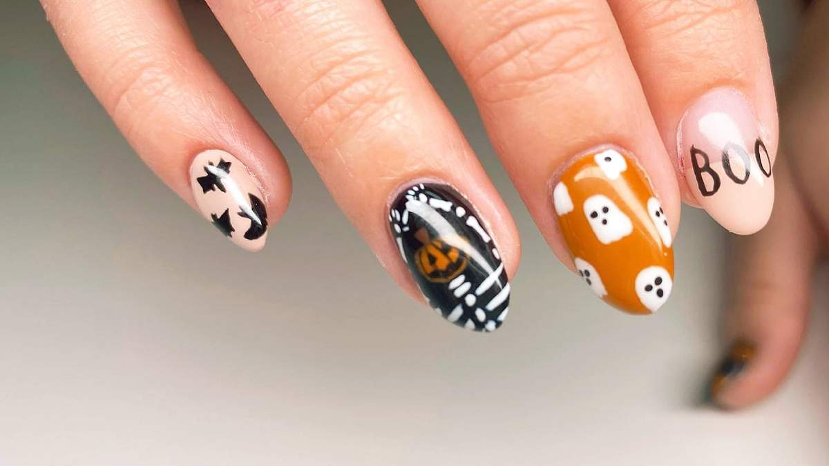 Nail art Halloween. Fuente: (Instagram)