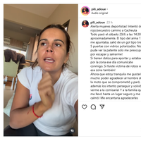 El dramático relato de una joven ciclista de Mendoza