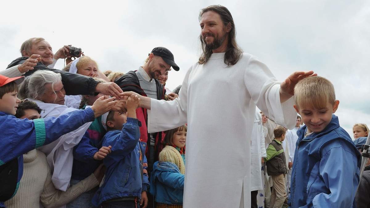 Torop dice ser la "reencarnación de Cristo": foto tomada en 2009. Fuente: (Twitter)