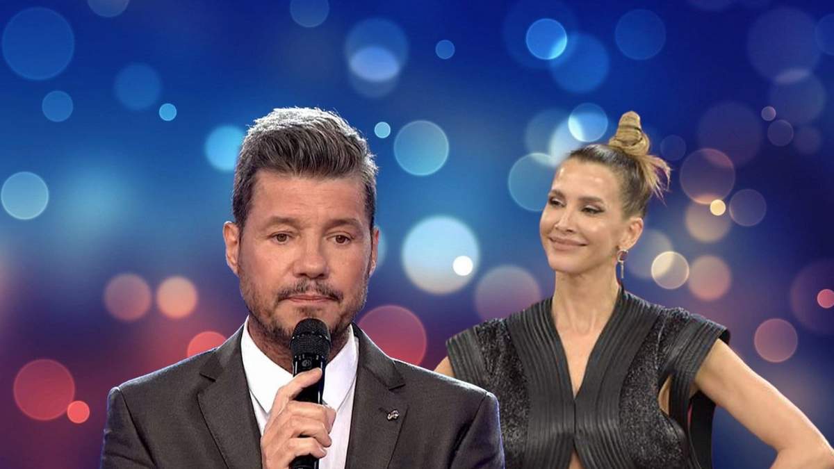 Guillermina Valdés y Marcelo Tinelli. Fuente: (Minuto Neuquén)