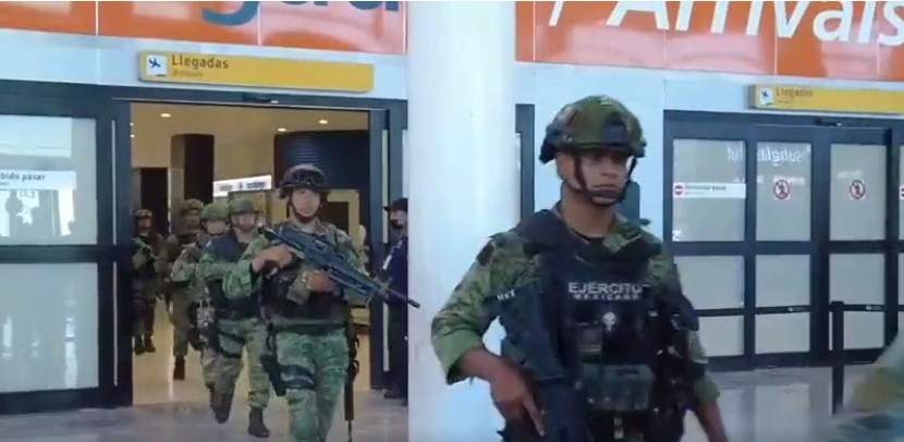Elementos del ejército llegan a Baja California