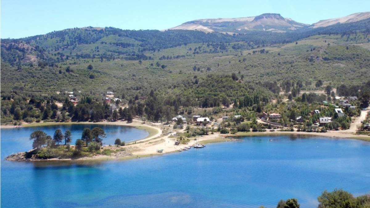Villa Pehuenia, Neuquén. Fuente: (Twitter)